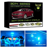 2014-2018 Chevrolet Impala Super Bright 3014 Series LED interior light kit