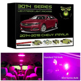2014-2018 Chevrolet Impala Super Bright 3014 Series LED interior light kit