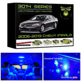2006-2013 Chevy Impala Super Bright 3014 Series LED interior light kit