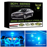 2006-2013 Chevy Impala Super Bright 3014 Series LED interior light kit