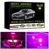 2006-2013 Chevy Impala Super Bright 3014 Series LED interior light kit