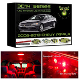 2006-2013 Chevy Impala Super Bright 3014 Series LED interior light kit