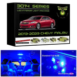 2013-2023 Chevrolet Malibu Super Bright 3014 Series LED interior light kit
