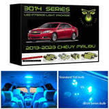 2013-2023 Chevrolet Malibu Super Bright 3014 Series LED interior light kit