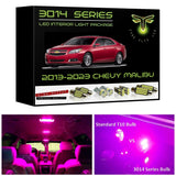 2013-2023 Chevrolet Malibu Super Bright 3014 Series LED interior light kit