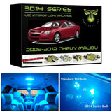 2008-2012 Chevy Malibu Super Bright 3014 Series LED interior light kit