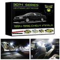 1994-1996 Chevrolet Impala Super Bright 3014 Series LED interior light kit