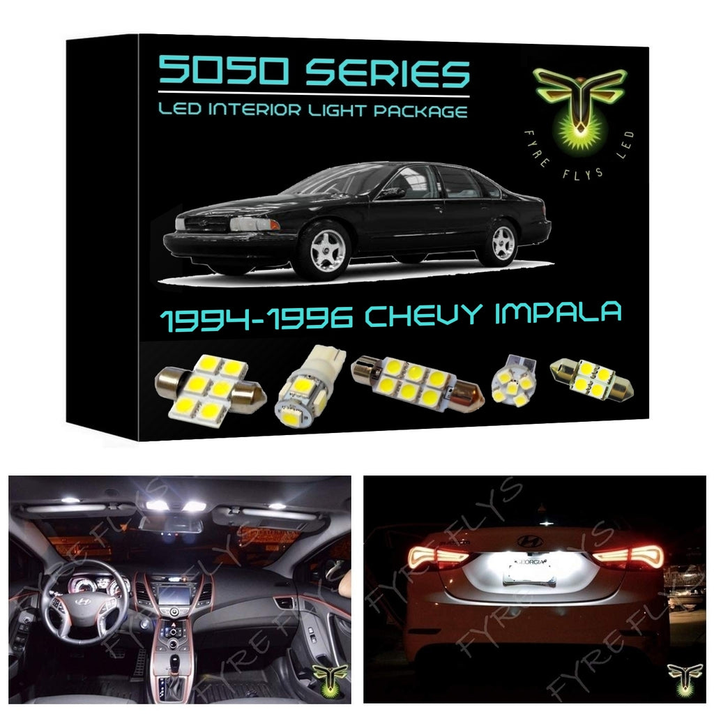 1994-1996 Chevrolet Impala LED interior light kit 5050 Series