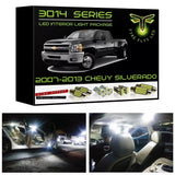 2007-2014 Chevrolet Silverado / GMC Sierra LED interior light kit Ultra Bright 3014 Series