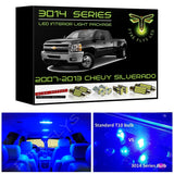 2015-2018 Chevrolet Silverado / GMC Sierra Sierra Super Bright 3014 Series LED interior light kit