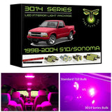 1998-2004 Chevrolet S10 / GMC Sonoma Super Bright 3014 Series LED interior light kit