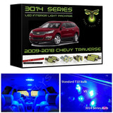 2009-2018 Chevy Traverse Super Bright 3014 Series LED interior light kit