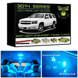 2007-2014 Chevy Tahoe or Suburban Super Bright 3014 Series LED interior light kit