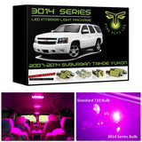 2007-2014 Chevy Tahoe or Suburban Super Bright 3014 Series LED interior light kit