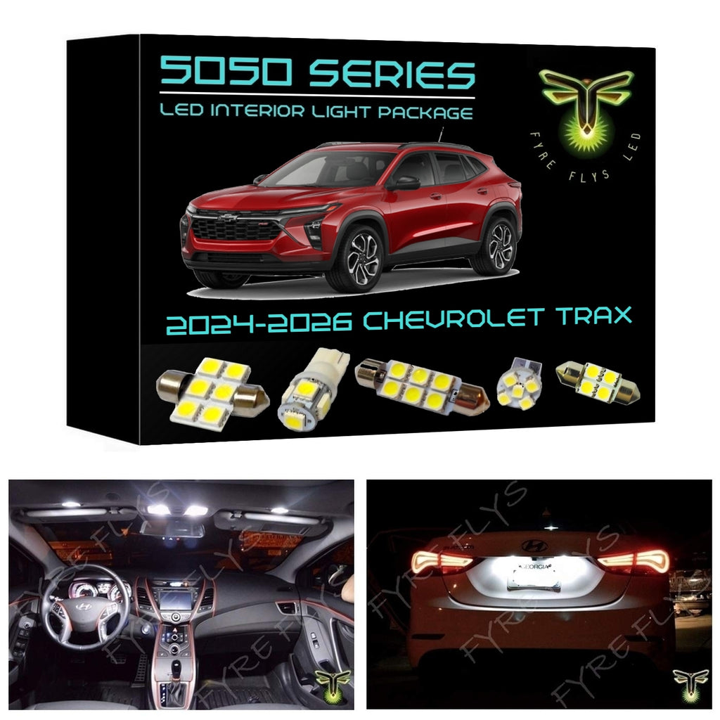 2024-2026 Chevrolet Trax LED interior light kit 5050 Series