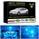 2011-2015 Chevrolet Volt Super Bright 3014 Series LED interior light kit