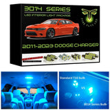2011-2022 Dodge Charger Super Bright 3014 Series LED interior light kit