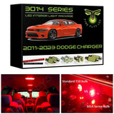 2011-2022 Dodge Charger Super Bright 3014 Series LED interior light kit