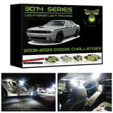 2008-2023 Dodge Challenger Super Bright 3014 Series LED interior light kit