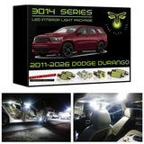 2011-2026 Dodge Durango Super Bright 3014 Series LED interior light kit