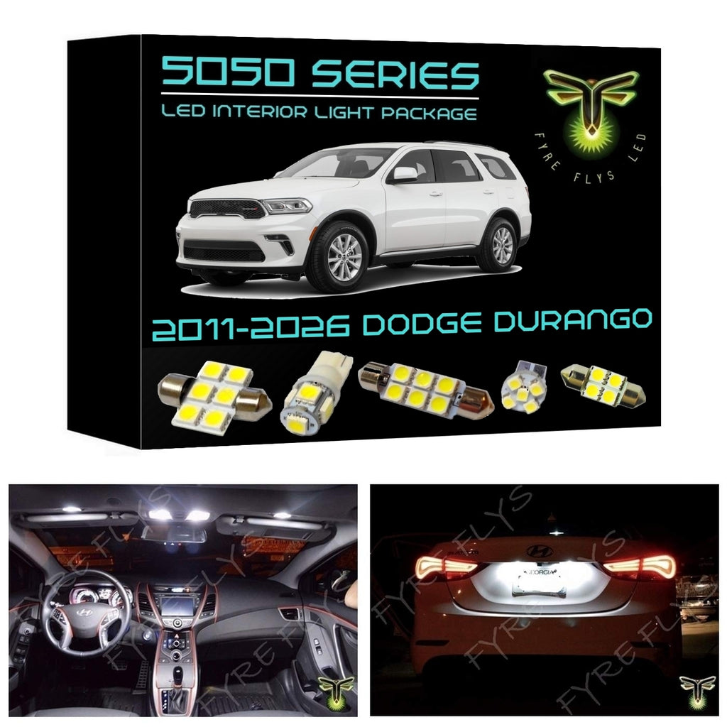 2011-2026 Dodge Durango 5050 Series LED Interior Light Kit