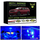 2011-2026 Dodge Durango Super Bright 3014 Series LED interior light kit