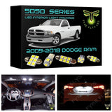 2009-2018 (& 2019 "classic") Dodge Ram LED interior light kit 5050 Series