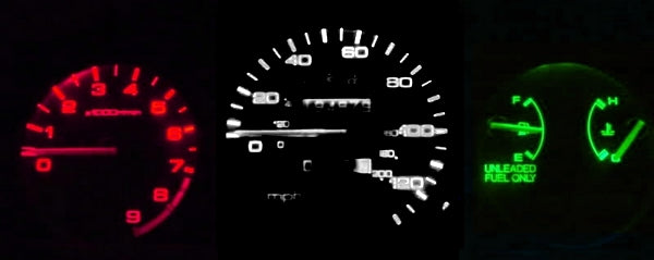 LED Speedo & HVAC Kit for 1992-1995 Honda Civic EG Gauge Cluster and climate controls Set
