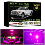 2004-2014 Ford F-150 Super Bright 3014 Series LED interior light kit