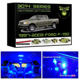 1997-2003 Ford F-150 Super Bright 3014 Series LED interior light kit