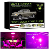 1997-2003 Ford F-150 Super Bright 3014 Series LED interior light kit