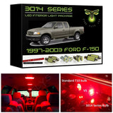 1997-2003 Ford F-150 Super Bright 3014 Series LED interior light kit