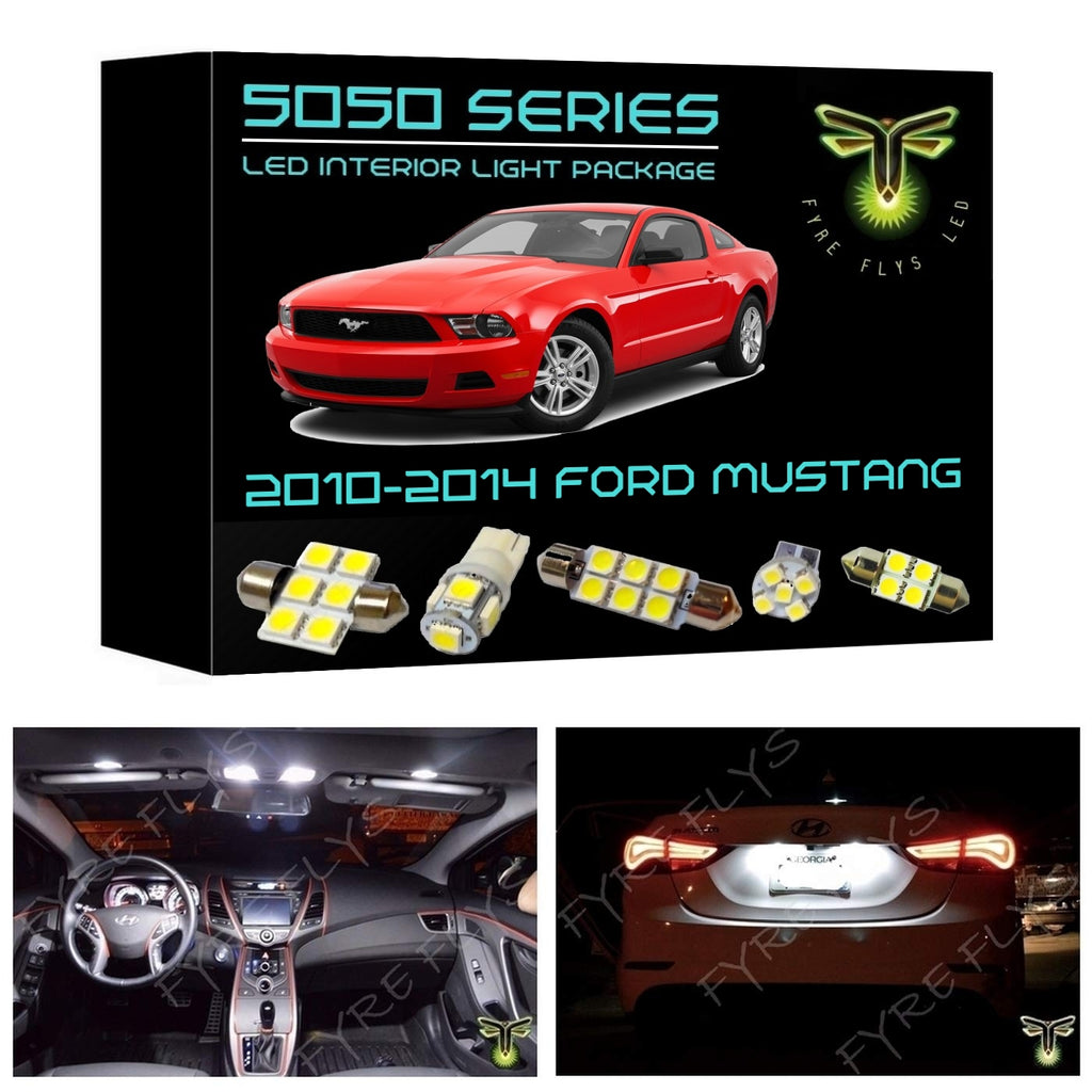 2010-2014 Ford Mustang LED interior light kit 5050 Series