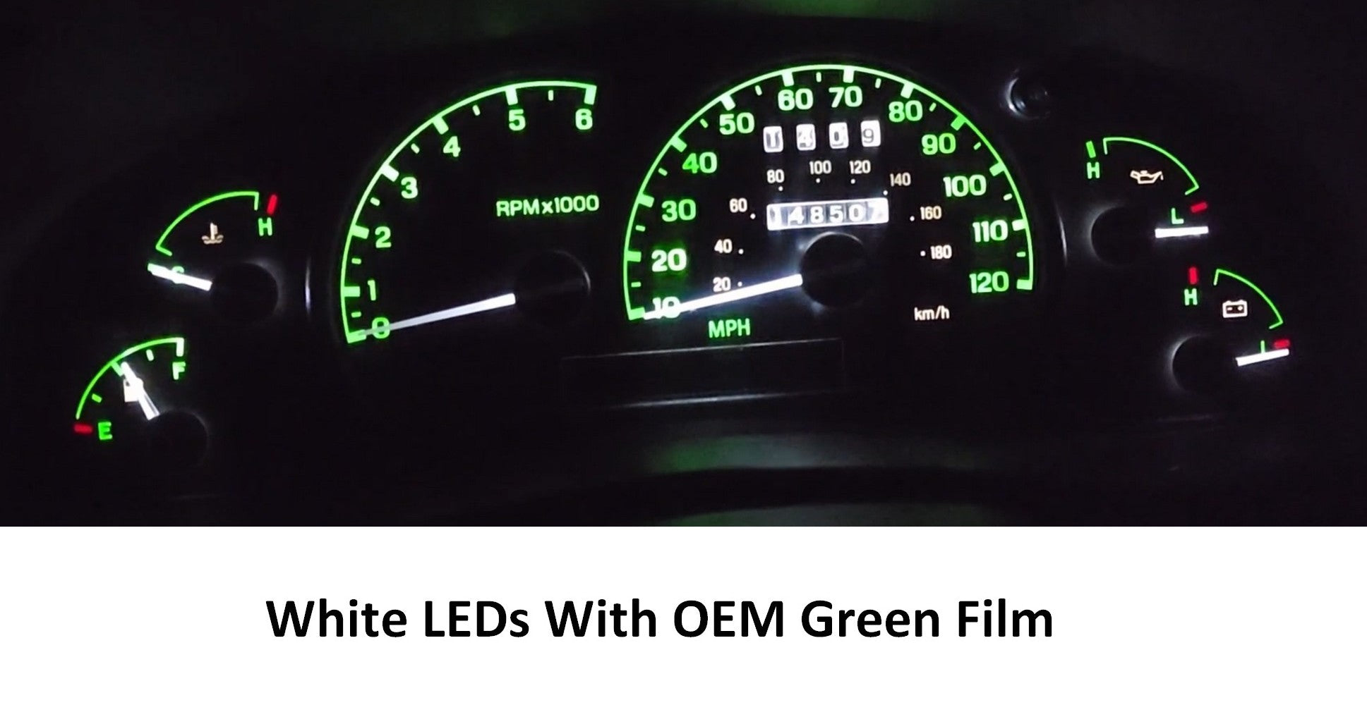 LED Speedo KIT for 1995-2003 Ford Ranger and Explorer Sport Gauge Cluster Set