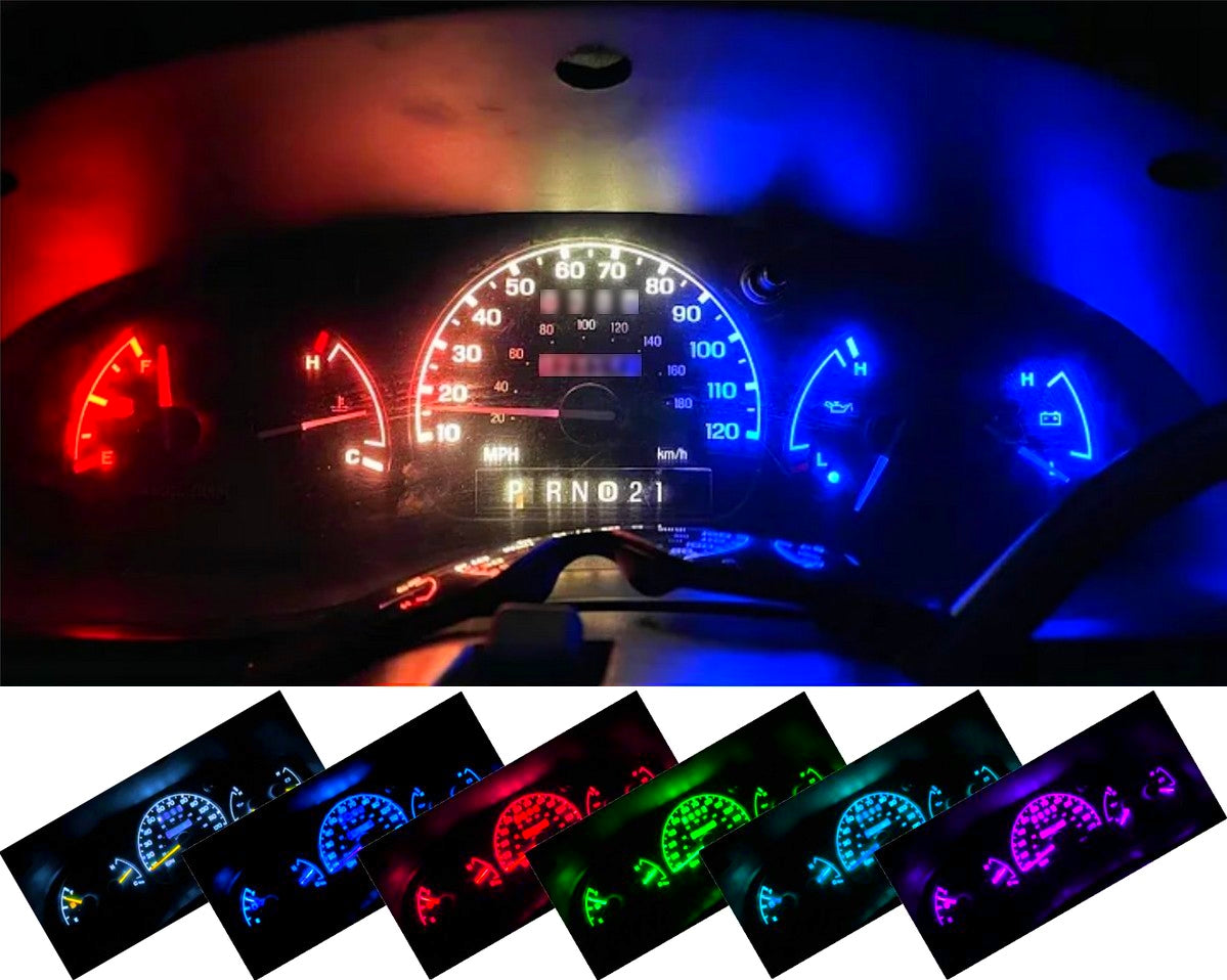 LED Speedo KIT for 1995-2003 Ford Ranger and Explorer Sport Gauge Cluster Set