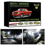 1998-2011 Ford Ranger Super Bright LED interior light kit 3014 Series