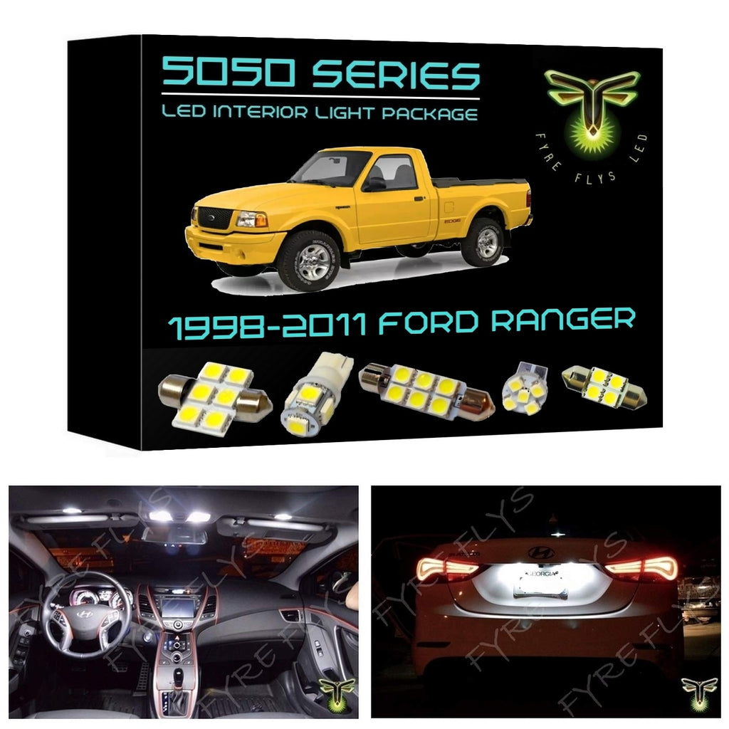 1998-2011 Ford Ranger LED interior light kit 5050 Series