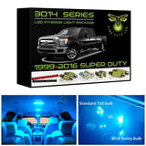1999-2016 Ford Super Duty F250 F350 LED interior light kit 3014 Series