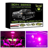 1999-2016 Ford Super Duty F250 F350 LED interior light kit 3014 Series
