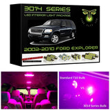 2002-2010 Ford Explorer Super Bright 3014 Series LED interior light kit