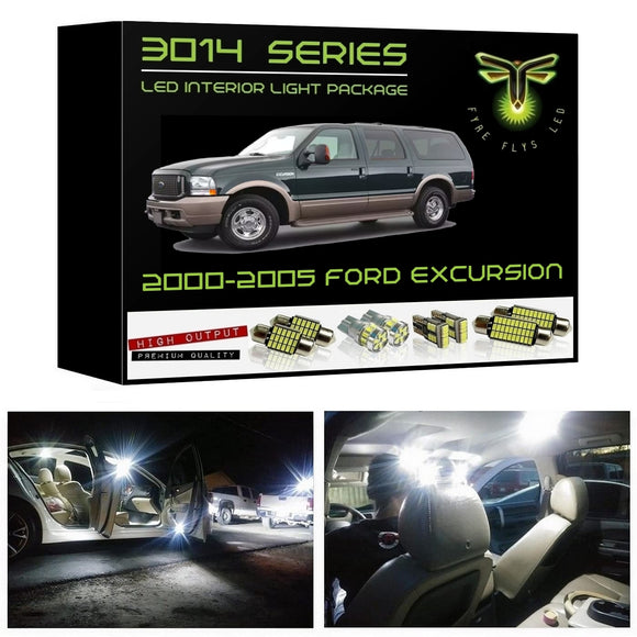 2000-2005 Ford Excursion Super Bright 3014 Series LED interior light kit