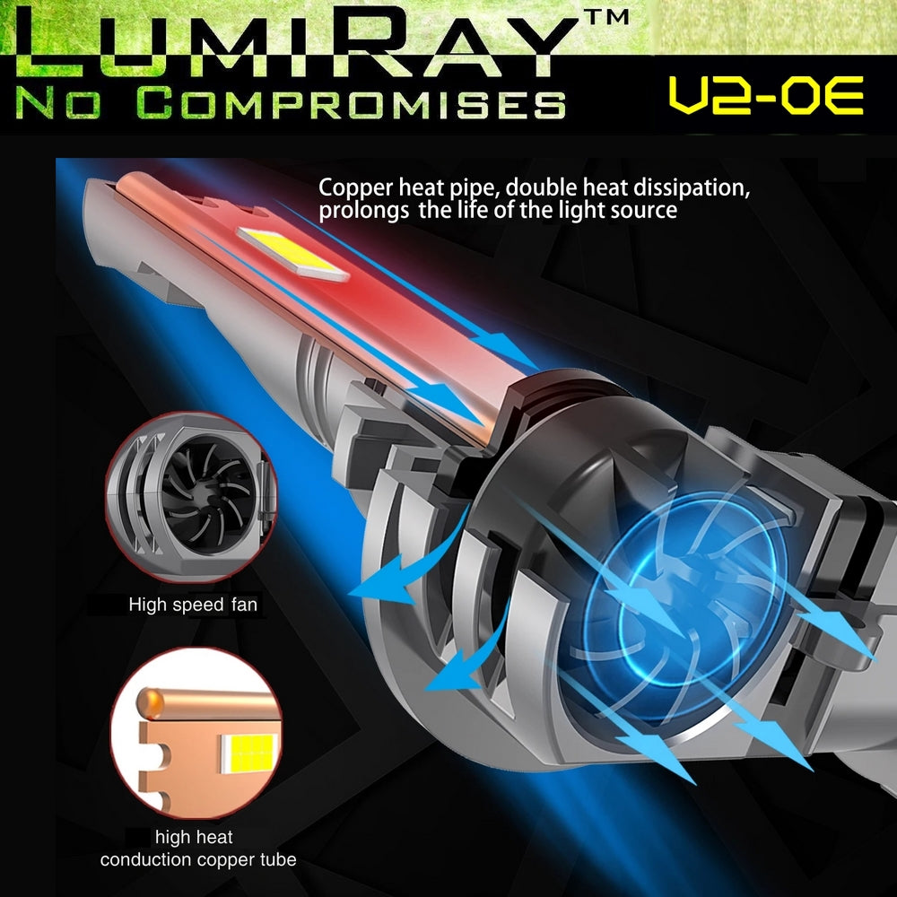 LumiRay™ V2-OE LED Headlights