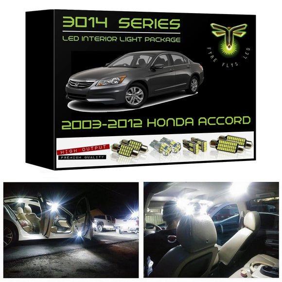 2003-2012 Honda Accord Super Bright LED interior light kit 3014 Series