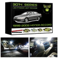 1998-2002 Honda Accord Super Bright 3014 Series LED interior light kit