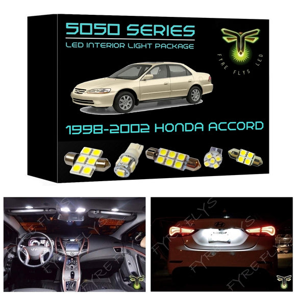1998-2002 Honda Accord LED interior light kit 5050 Series