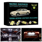 1998-2002 Honda Accord LED interior light kit 5050 Series