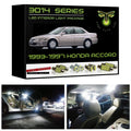1993-1997 Honda Accord Super Bright 3014 Series LED interior light kit
