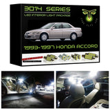 1993-1997 Honda Accord Super Bright LED interior light kit 3014 Series