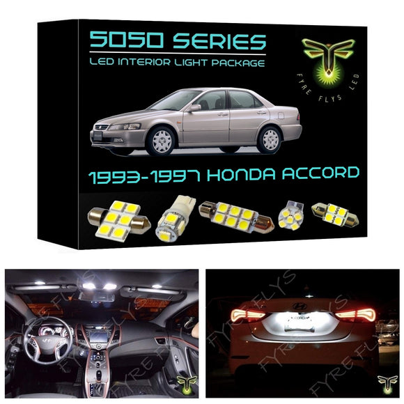 1993-1997 Honda Accord LED interior light kit 5050 Series