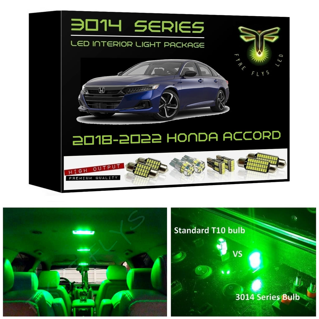 2018-2022 Honda Accord Super Bright LED interior light kit 3014 Series